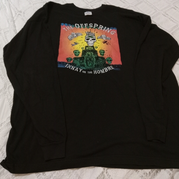 Vintage \ 1997 - The OffSpring Ixnay on The Hombre LongSleeve T-Shirt - Picture 3 of 4